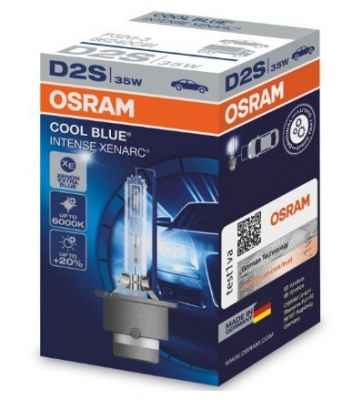Osram D2S Cool Blue Intense (+20%) - 66240CBI (карт. короб.)