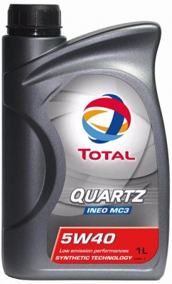 Моторное масло TOTAL QUARTZ INEO MC3 5W-40
