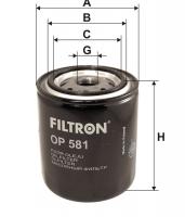 Фильтр масляный NISSAN OP 581 Filtron