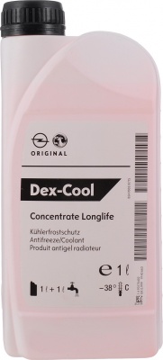 Антифриз концентрат красный GM Dex-Cool Longlife (1 л.) 1940663