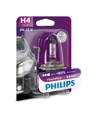 Philips H4 VisionPlus (+60%) - 12342VPB1 (блистер)