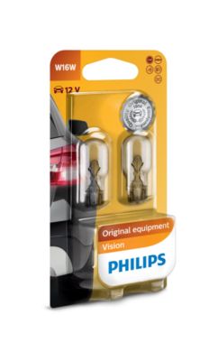 Philips W16W Standard Vision - 12067B2 (блистер)
