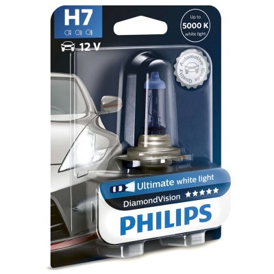 Philips H7 DiamondVision - 12972DVB1 (блистер)
