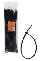Стяжки (хомуты) кабельные 4,8*350 мм, пластиковые, черные, 100 шт. (ACT-N-28)