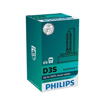 Philips D3S Xenon X-TremeVision gen2 - 42403XV2C1 (карт. короб.) купить в Мурманске