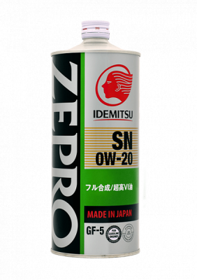 Zepro Eco Medalist 0W-20SN/GF-5, Fully-Synthetic