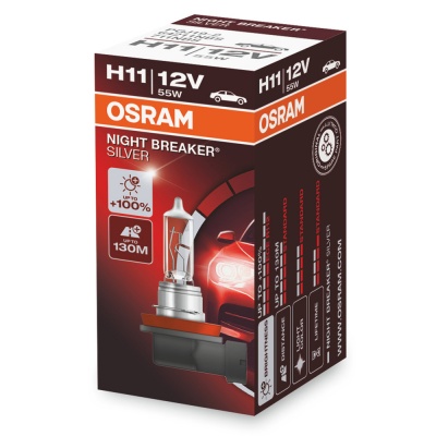 Osram H11 Night Breaker Silver - 64211NBS (карт. короб.)