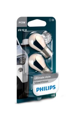 Philips PY21W SilverVision - 12496SVB2 (блистер) купить в Мурманске