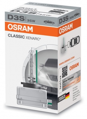 Osram D3S Xenarc Classic - 66340CLC (карт. короб.)