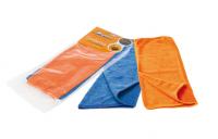 Набор салфеток из микрофибры, синяя и оранжевая (2 шт., 30*30 см) (AB-V-01)