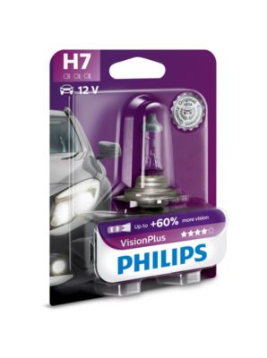 Philips H7 VisionPlus (+60%) - 12972VPB1 (блистер)
