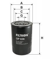 Фильтр масляный MITSUBISHI OP 636 Filtron