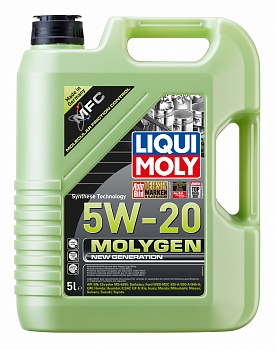 НС-синтетическое моторное масло Molygen New Generation 5W-20 купить в Мурманске