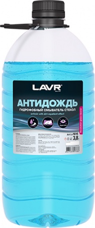 Антидождь гидрофобный омыватель стекол, 3.8 л LAVR Ln1616