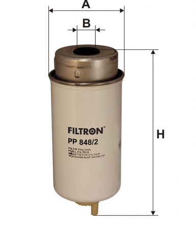 Фильтр топливный FORD PP 848/2 Filtron