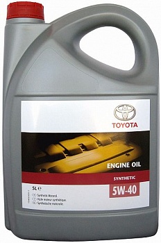 Моторное масло Toyota Engine Oil Synthetic 5W-40 (5 л.) 08880-80835 купить в Мурманске