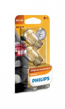 Philips W21/5W Standard Vision - 12066B2 (блистер) купить в Мурманске