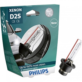 Philips D2S Xenon X-TremeVision gen2 - 85122XV2S1 (блистер) купить в Мурманске