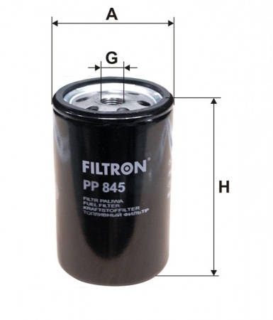 Фильтр топливный PP 845 Filtron